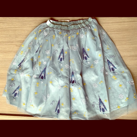 Jupe Fille Hanna Andersson - Taille 90, Couleur Bleue, Occasion En Très Bon état